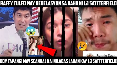 boy tapang scandal|KALAT NA! BOY TAPANG AT LJ SATTERFIELD SCANDAL!.